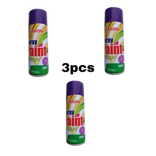 Texxon Spray Paint - Purple - 3pcs - 450ml