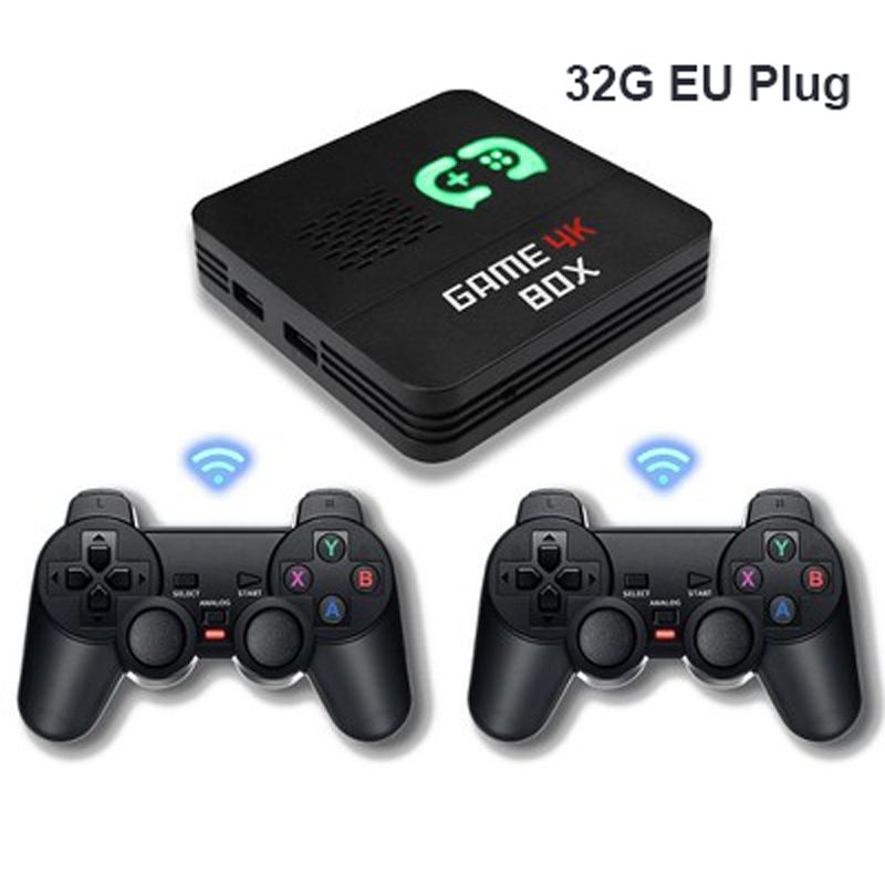32G Android TV Box Support Online Play 6700+ Games 3D Games