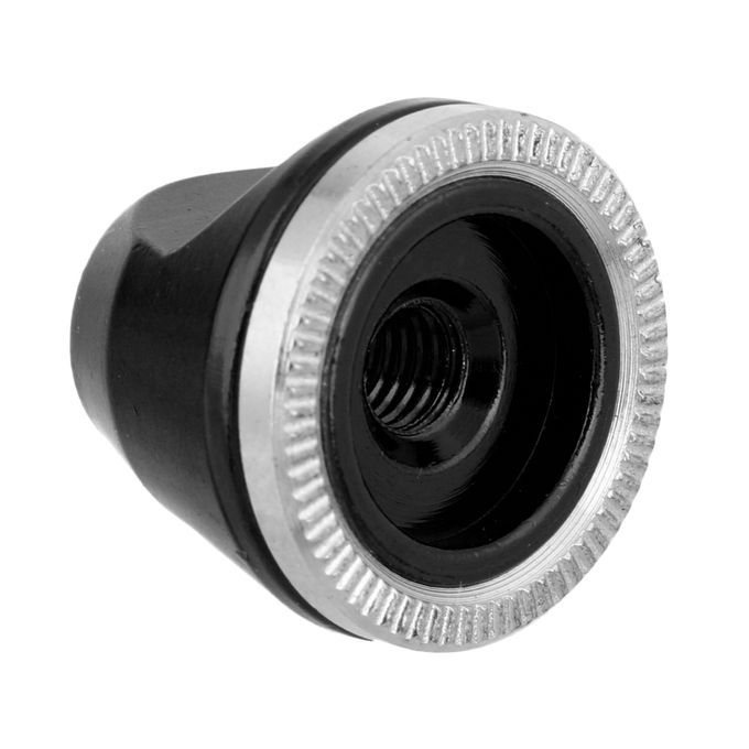 MTB Bicycle Quick Release Lever Nuts Shaft Screw Cycling Hub Black