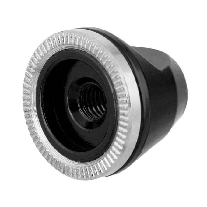 MTB Bicycle Quick Release Lever Nuts Shaft Screw Cycling Hub Black