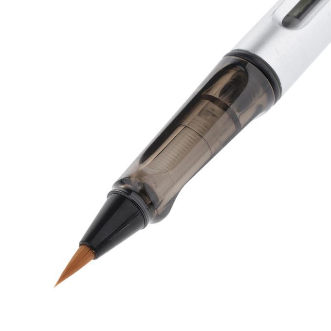 Artist Calligraphy Sumi Brush Pen Fountain Brush Pen Pocket Pen Silver