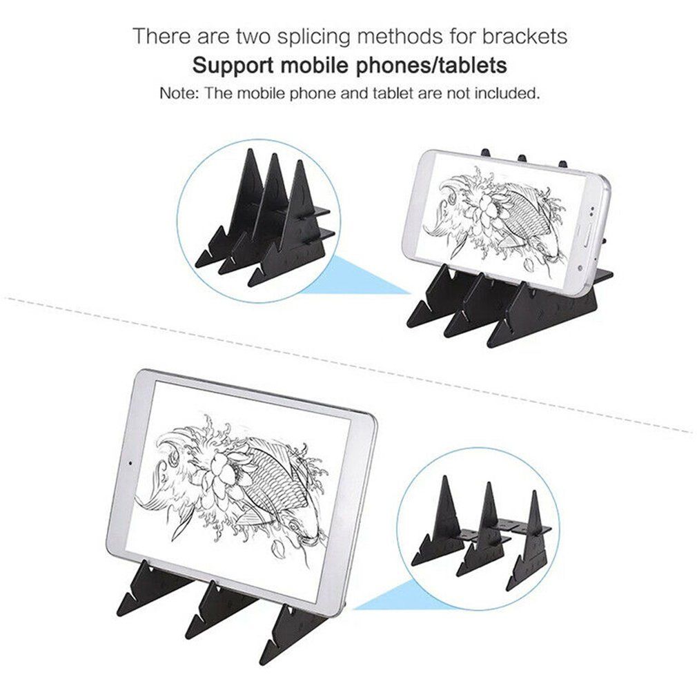 Tracking Projection Optical Drawing Board Sketch Mirror Facing Copy Table Reflection Light Image Board With Mobile Phone Bracket