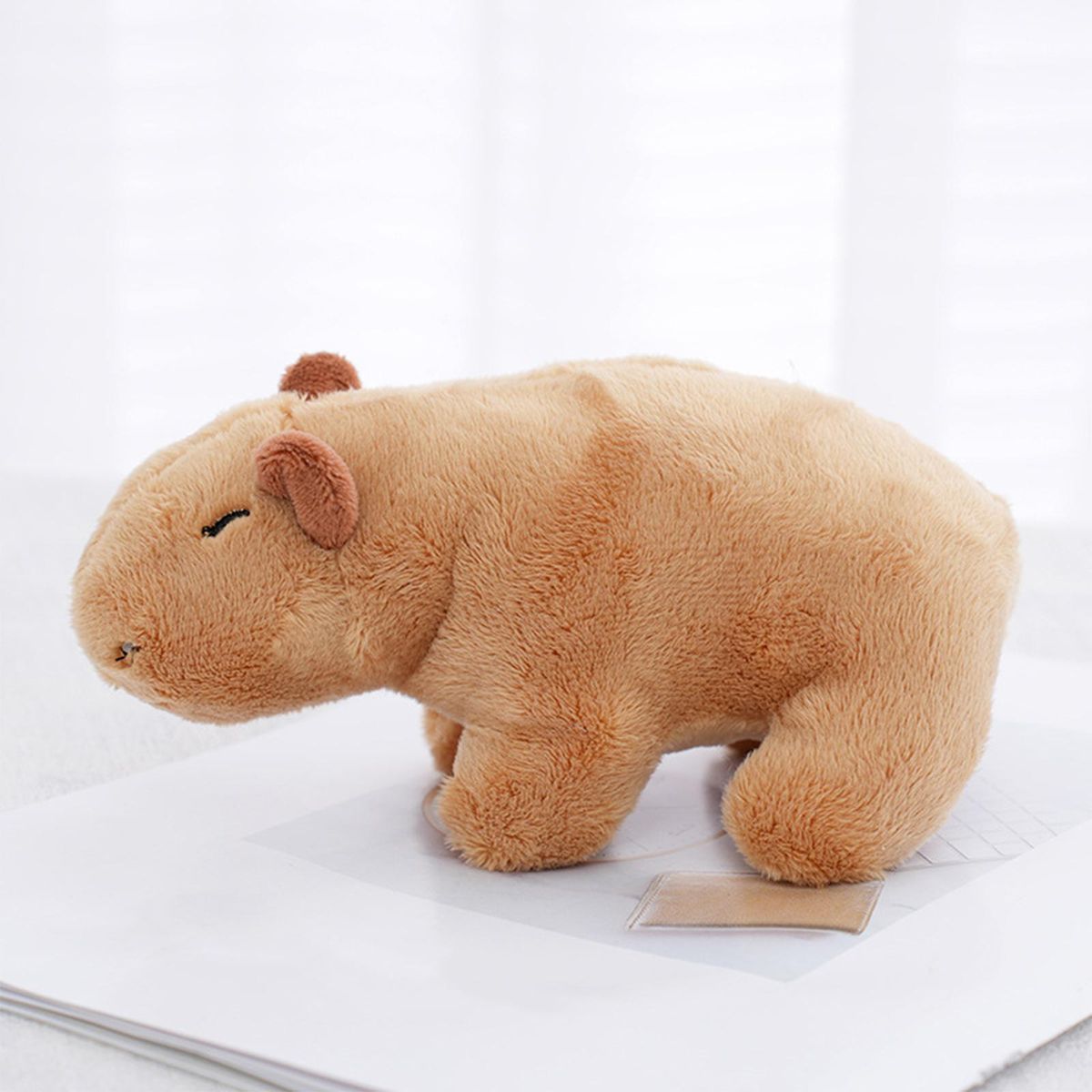 Capybara Plush Toy Cuddly Stuffed Animal Capybara Cute For