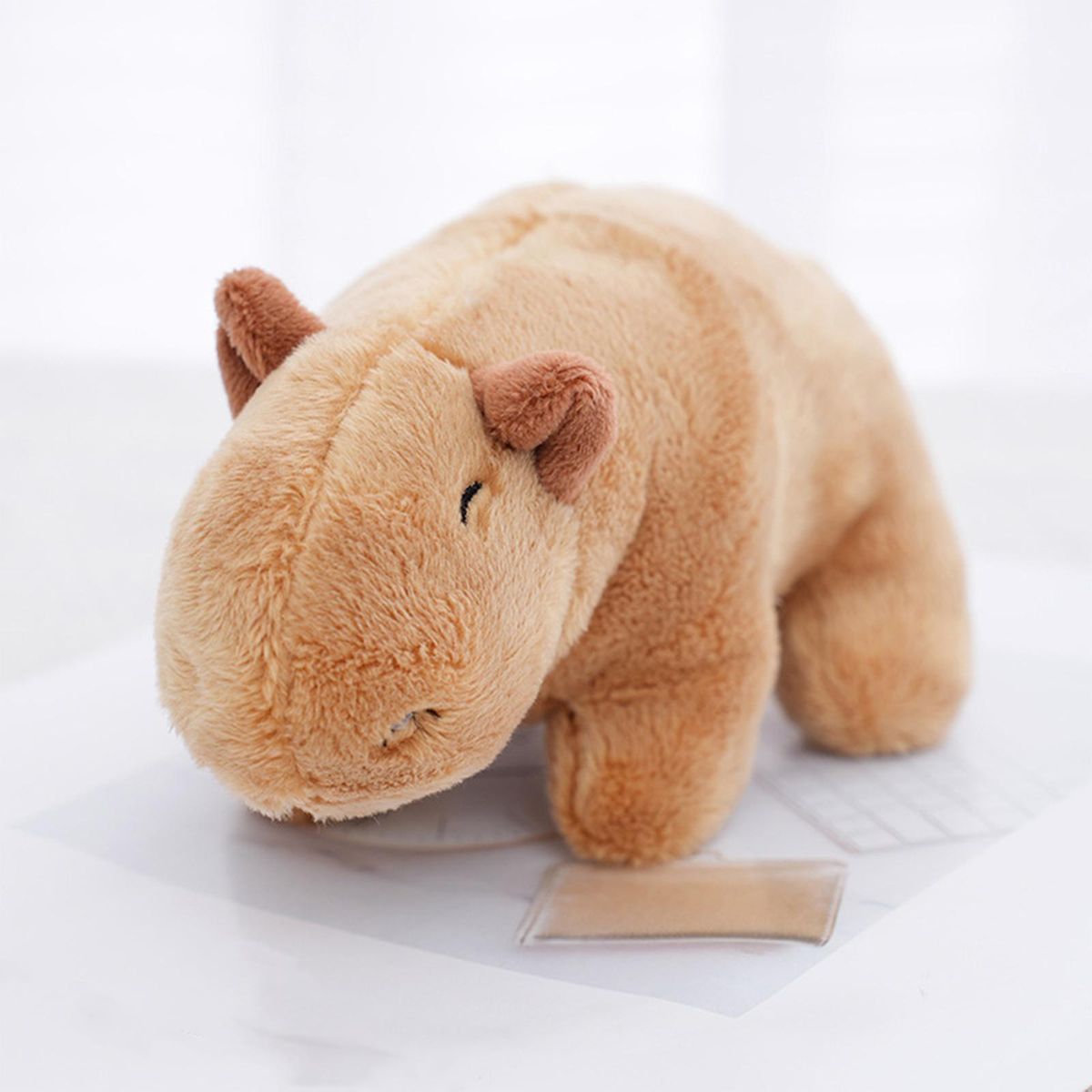 Capybara Plush Toy Cuddly Stuffed Animal Capybara Cute For