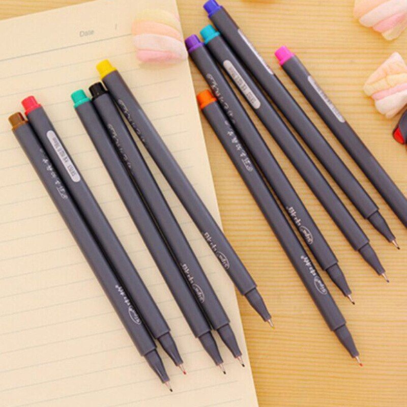 10 Pcs Set Sipa Micron Color Pen Fine Line Drawing Pens