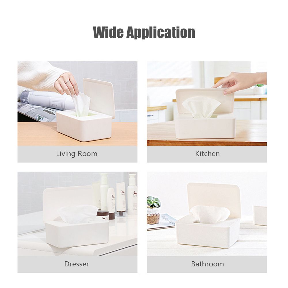 Disposable Mask Storage Box Dust-proof Flip Cover Mask Box