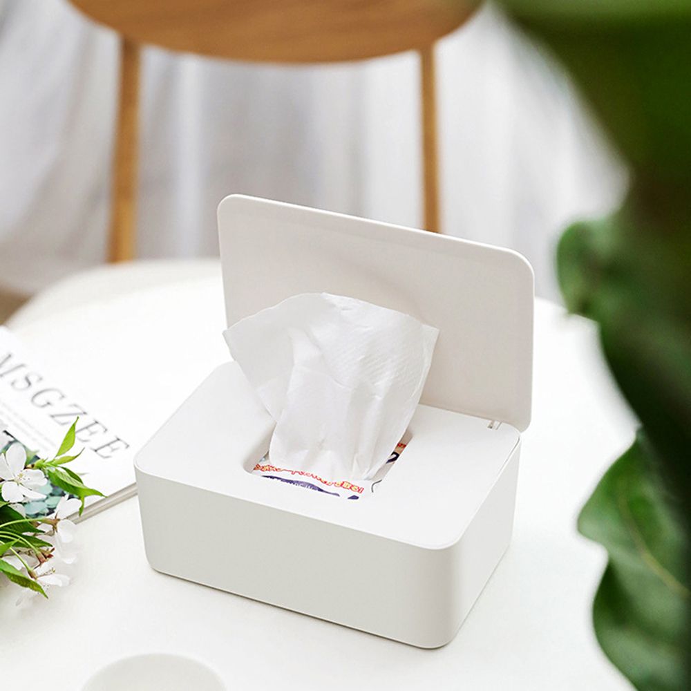 Disposable Mask Storage Box Dust-proof Flip Cover Mask Box