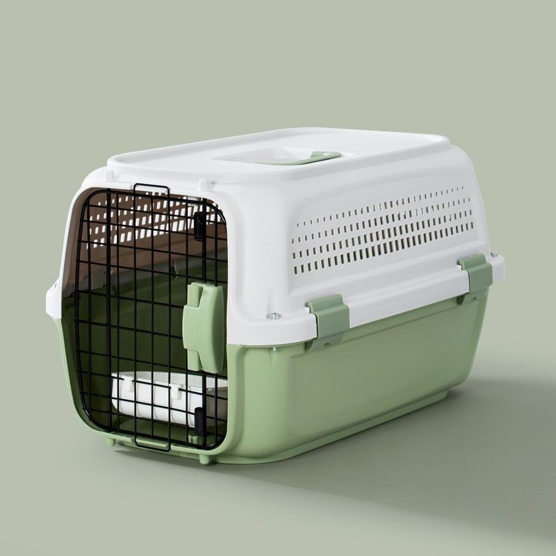 Durable Air Transport Box Pet Travel Carrier 360°