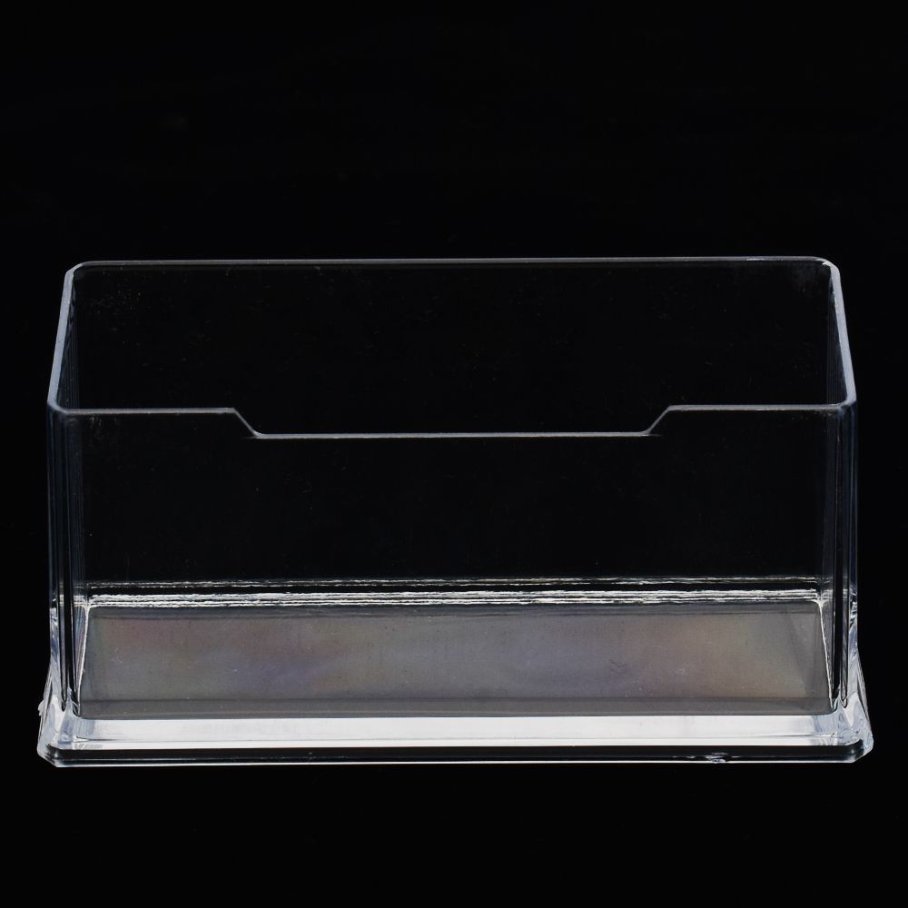 New Acrylic Transparent Business Card Box Data Line Storage