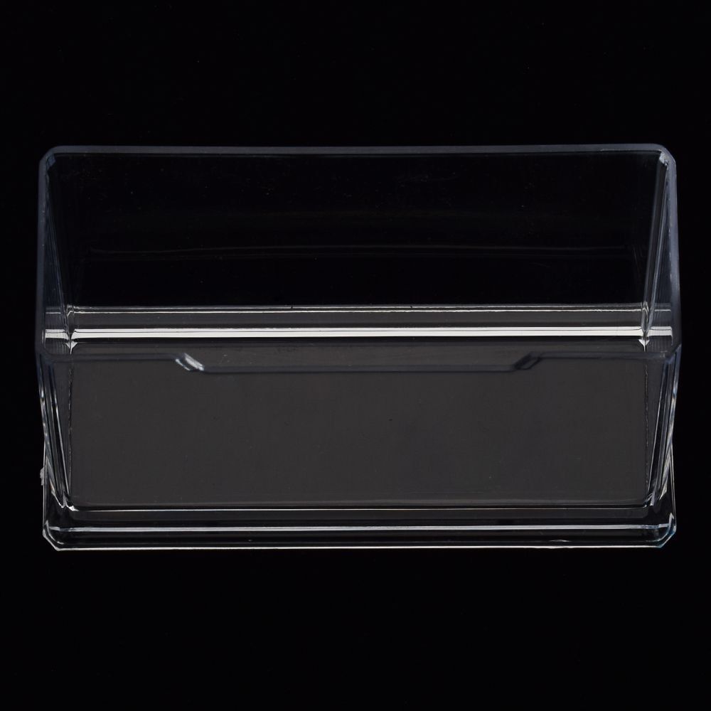 New Acrylic Transparent Business Card Box Data Line Storage