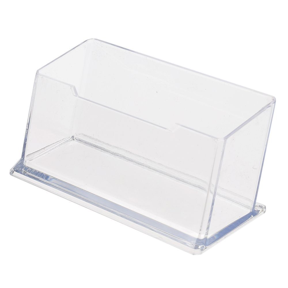 New Acrylic Transparent Business Card Box Data Line Storage
