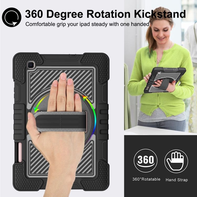 For Samsung Galaxy Tab S6 Lite P610/P615 Silicone+PC Case