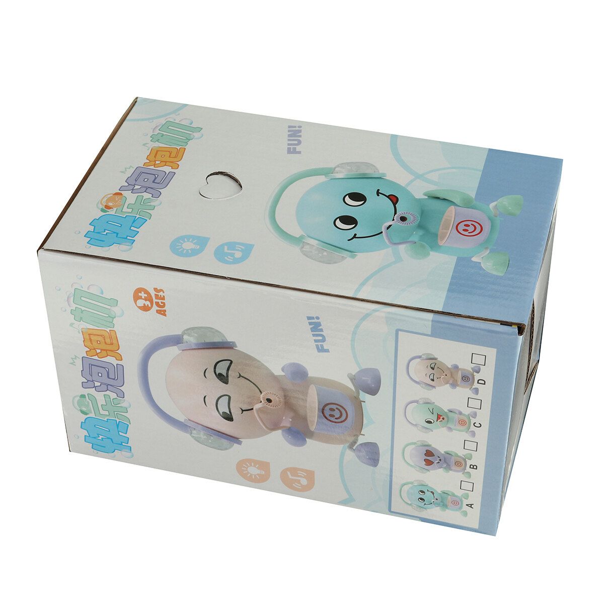 Children Automatic Electric Bubble Machine Baby Kids Toy With Music And Lights B