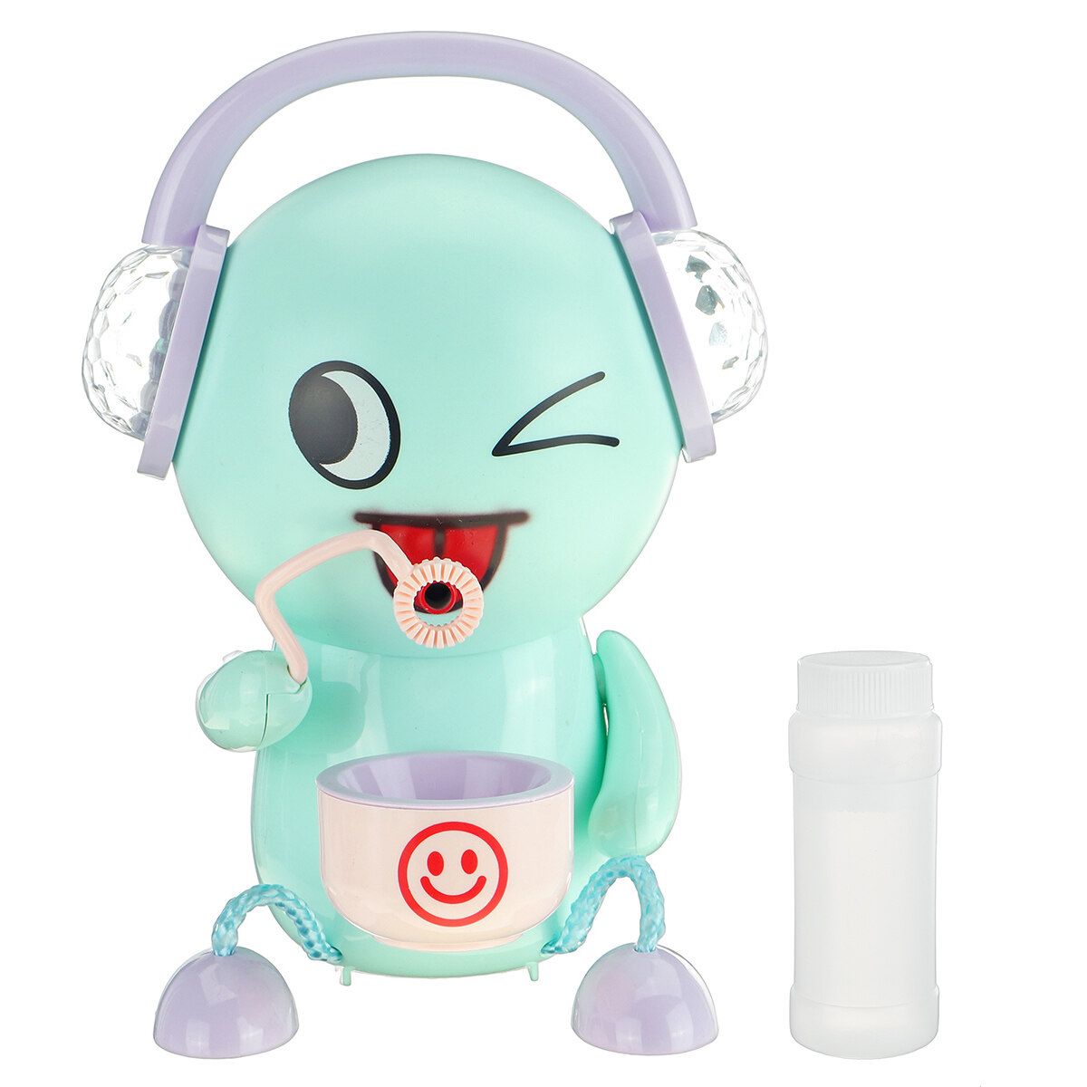 Children Automatic Electric Bubble Machine Baby Kids Toy With Music And Lights B