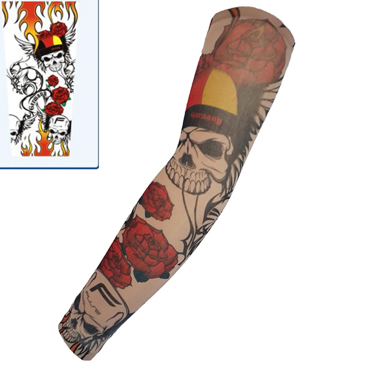 1Pcs Rm Sleeves Rm Cover, Sun UV Protection ,rt Rm Stockings, Tattoo A