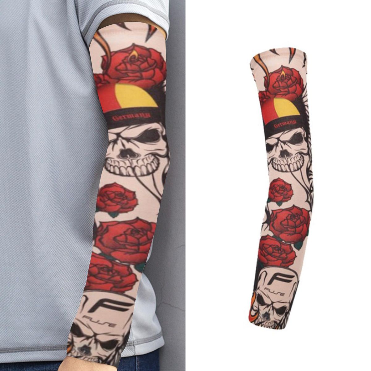 1Pcs Rm Sleeves Rm Cover, Sun UV Protection ,rt Rm Stockings, Tattoo A
