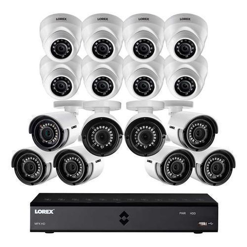 Standardized 16 Channel DVR With Super 8 Indoors/ 8 Outdoors