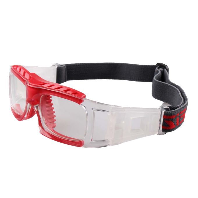 Sports  Basketball Eyewear Outdoor Glasses With Adjustable Red