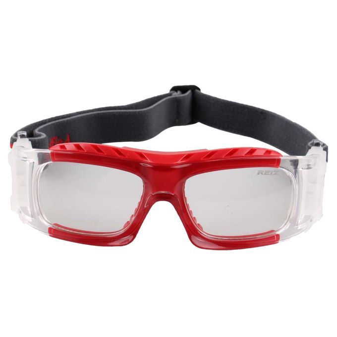Sports  Basketball Eyewear Outdoor Glasses With Adjustable Red