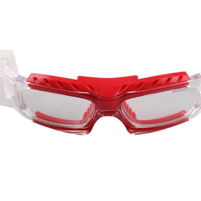 Sports  Basketball Eyewear Outdoor Glasses With Adjustable Red