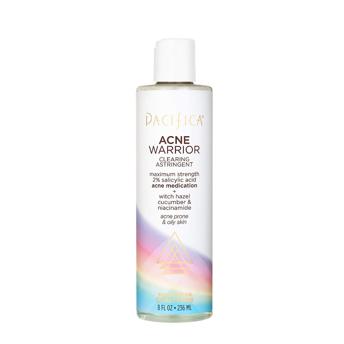 Acne Warrior Clearing Astringent/ Face Toner, Oily/Acne Prone Skin 236ml