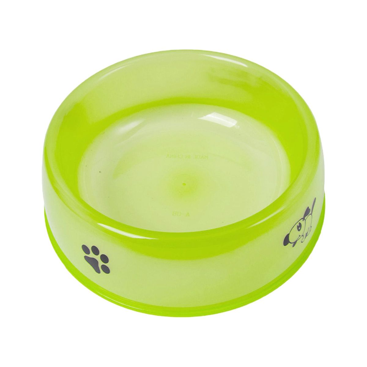 Pet Water Bowl Healthy Cat Water Food Feeder Light Green