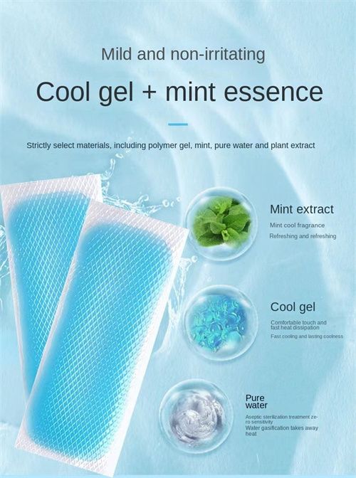 Cool Cooling Heat Relieving Heat Relieving Patch