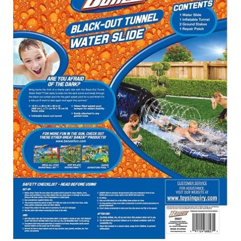 Black-out Tunnel Water Slide