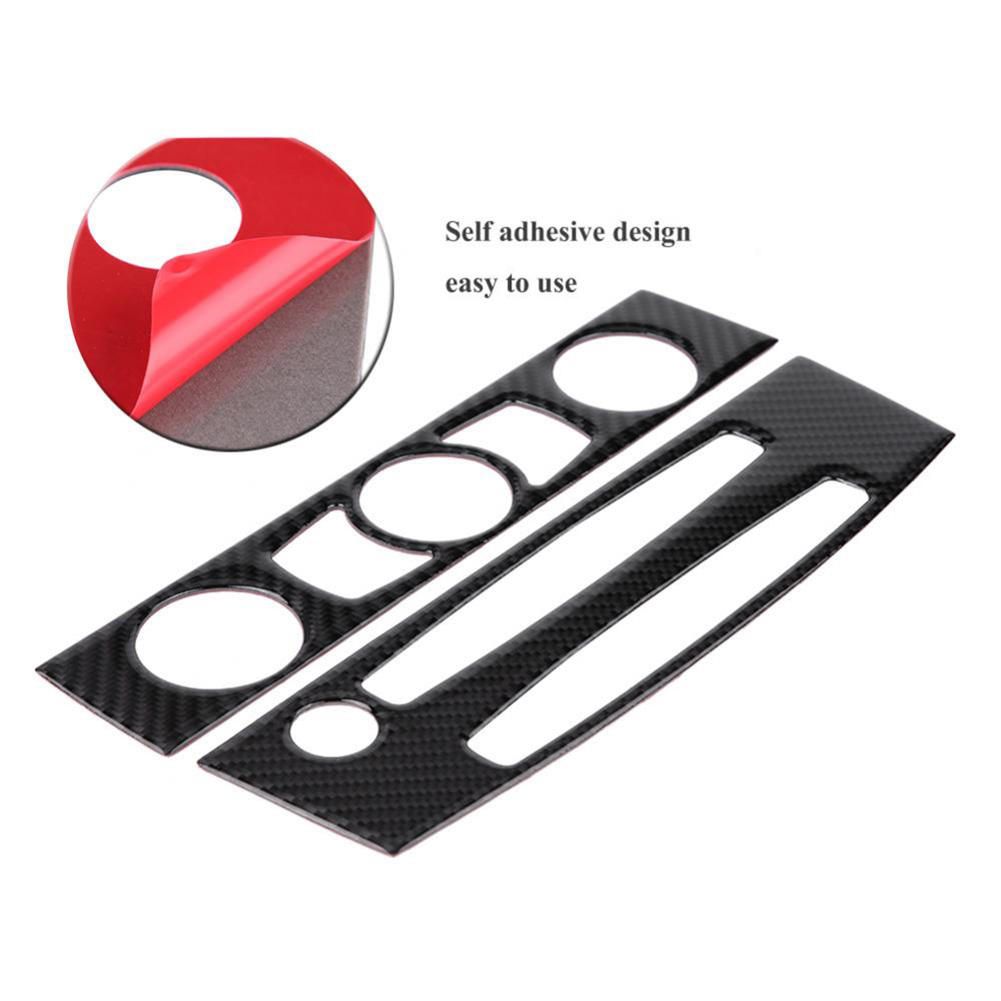 Carbon Fiber Car Interior Front Air Conditioner Outlet CD