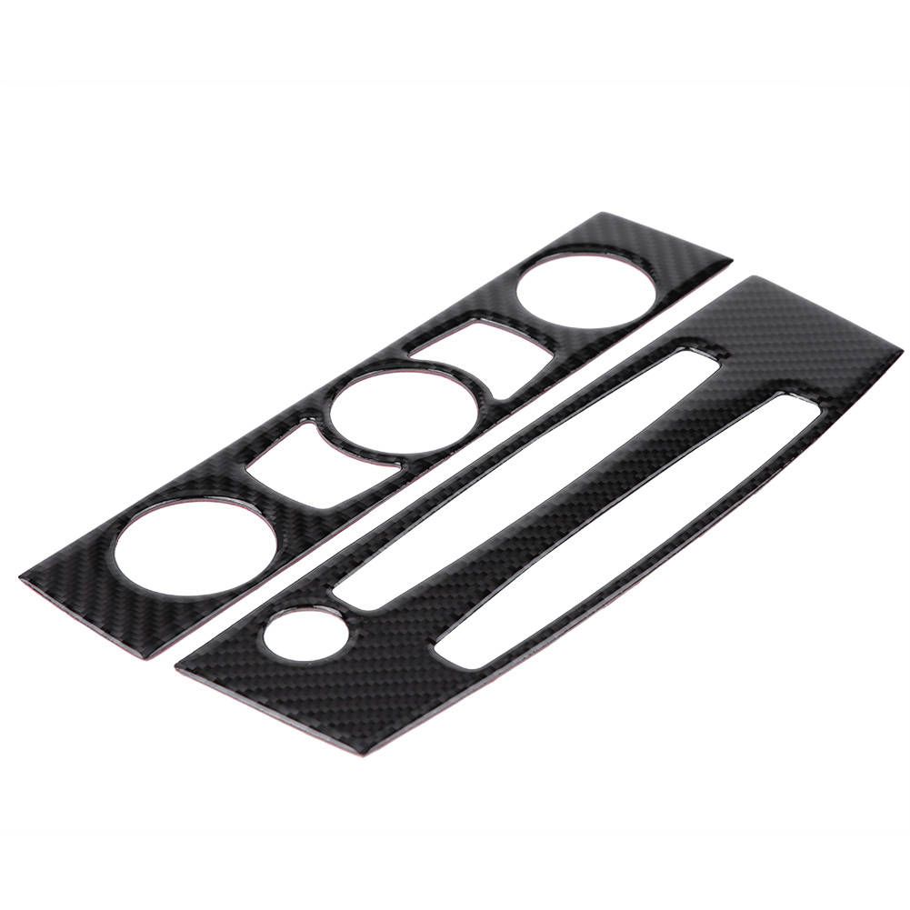 Carbon Fiber Car Interior Front Air Conditioner Outlet CD
