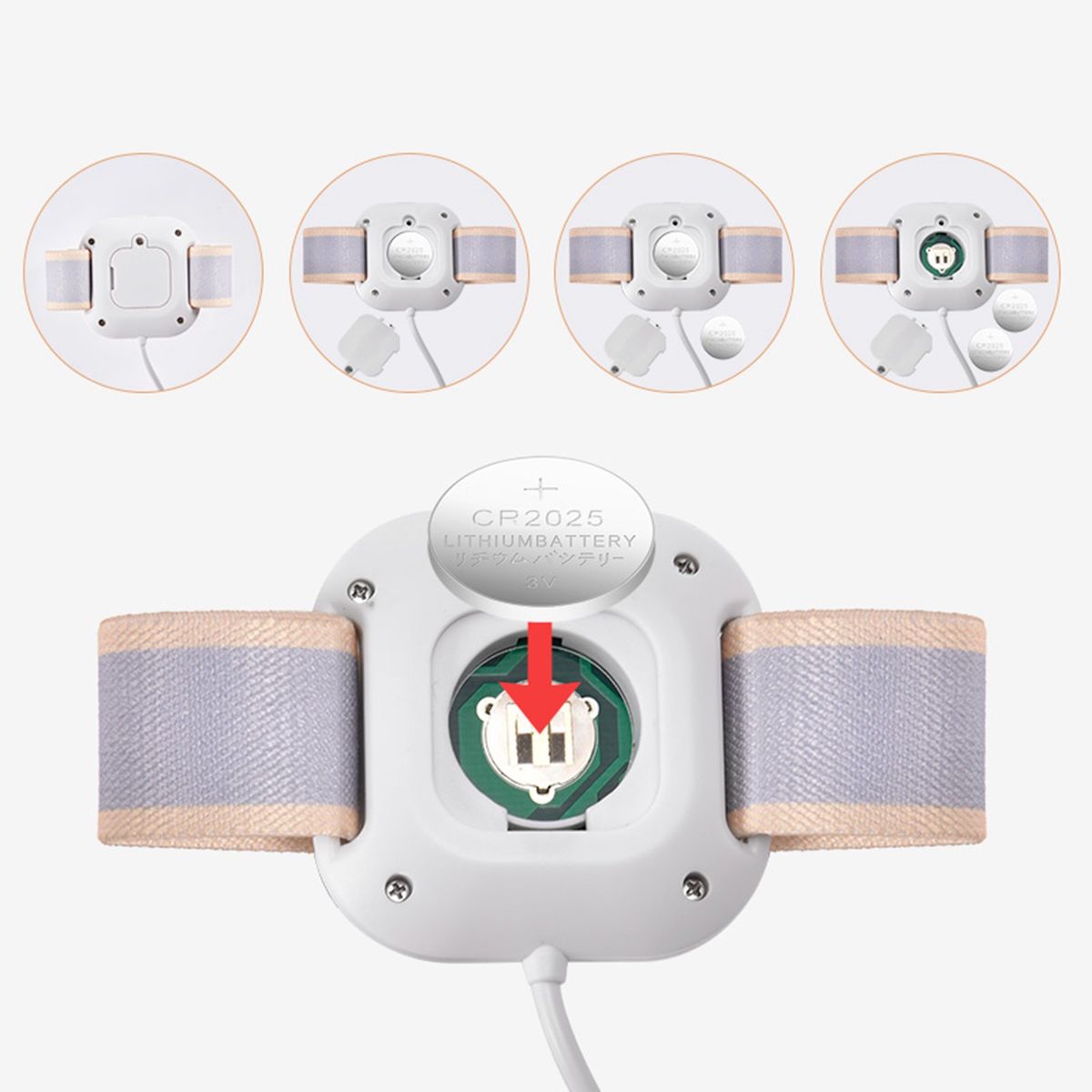 Nocturnal Bedwetting Alarm Bed Wetting Sensor For Baby Kids Deep