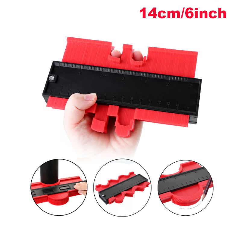 12/25/50cm Profile Contour Gauge Tiling Laminate Edge