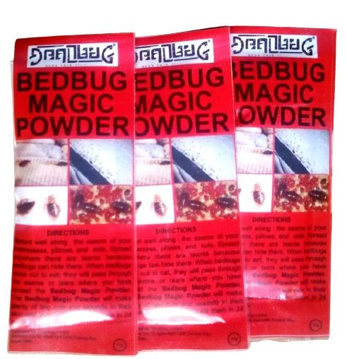 BedBug Magic Powder 10g X 3, Organic, Diatomaceous Earth