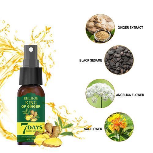 7Days Ginger Germinal Oil For Hair Loss And Bald Head Serum
