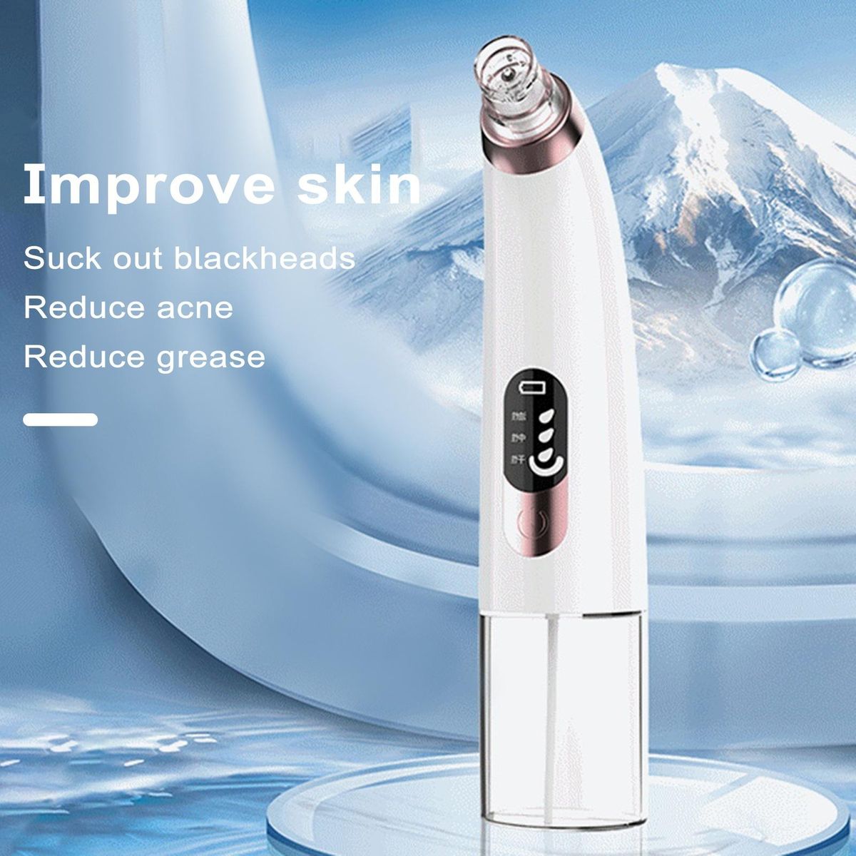 Acne Treatment Advanced Blackhead Remover Vacuum Rechargeable Pore C