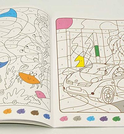 My Amazing Colour By Numbers Book