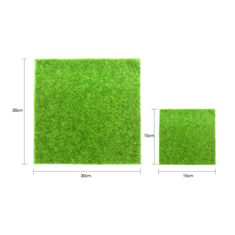 1 Pcs 30CM 15CM Artificial Grass Fake Lawn Simulation