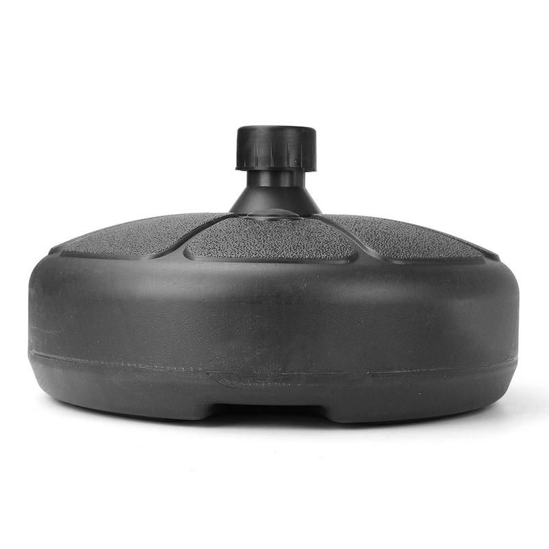 38mm Round Outdoor Garden Beach Patio Yard Umbrella-Black