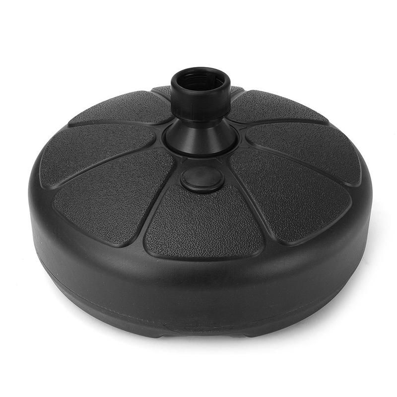 38mm Round Outdoor Garden Beach Patio Yard Umbrella-Black