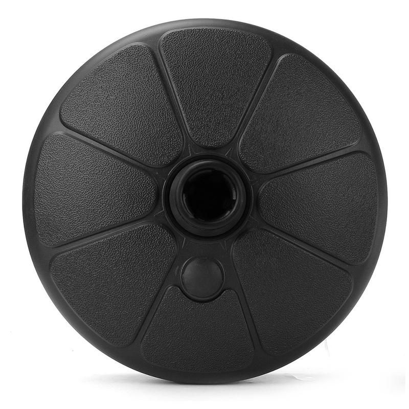 38mm Round Outdoor Garden Beach Patio Yard Umbrella-Black
