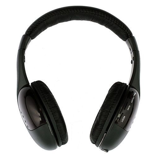 New 5 In 1 Headphone HiFi Headset Wireless Earphone Headphone With FM Radio For MP3 PC Stereo TV CD Cordless