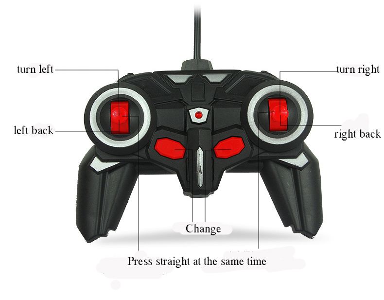 Drive Transformation Robots Models Remote Control Car Toy
