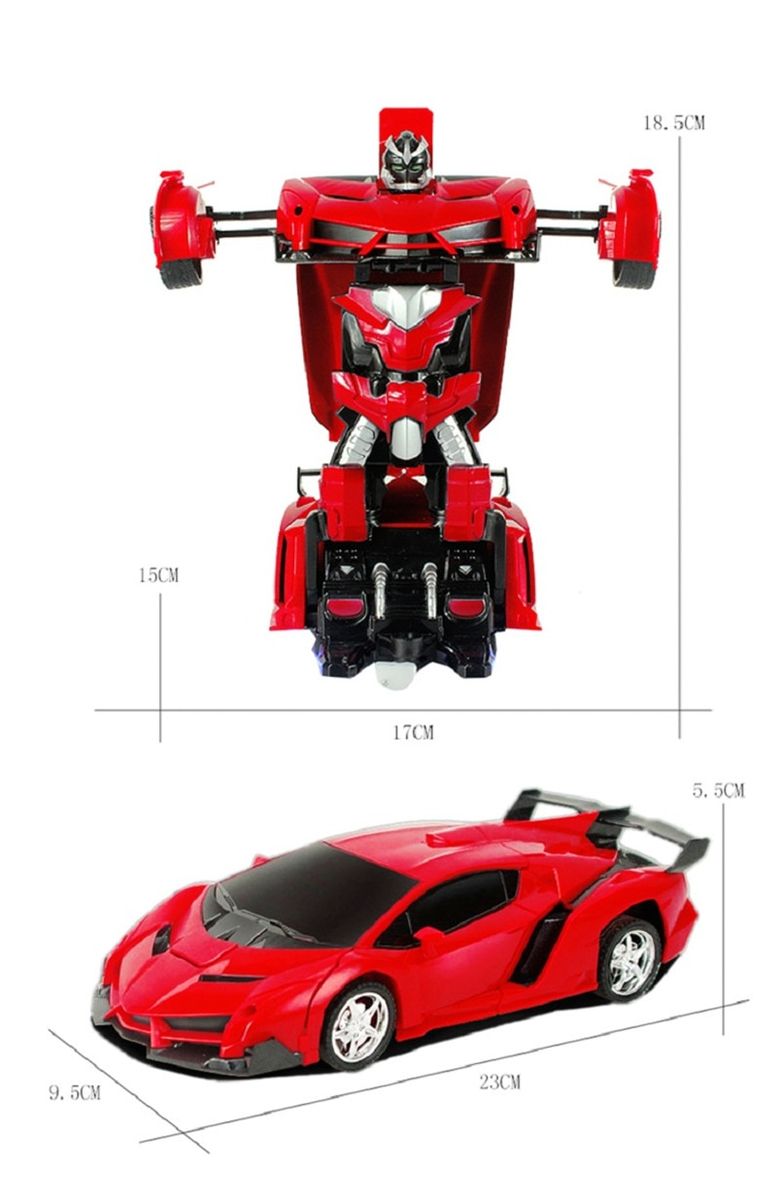 Drive Transformation Robots Models Remote Control Car Toy