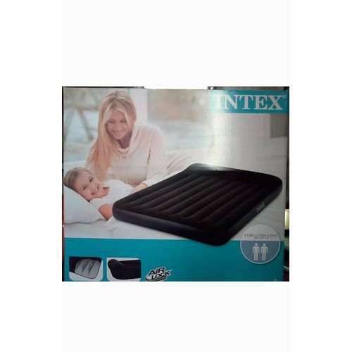Inflatable Queen  Size Air Bed With Pump - 60 X 80 X