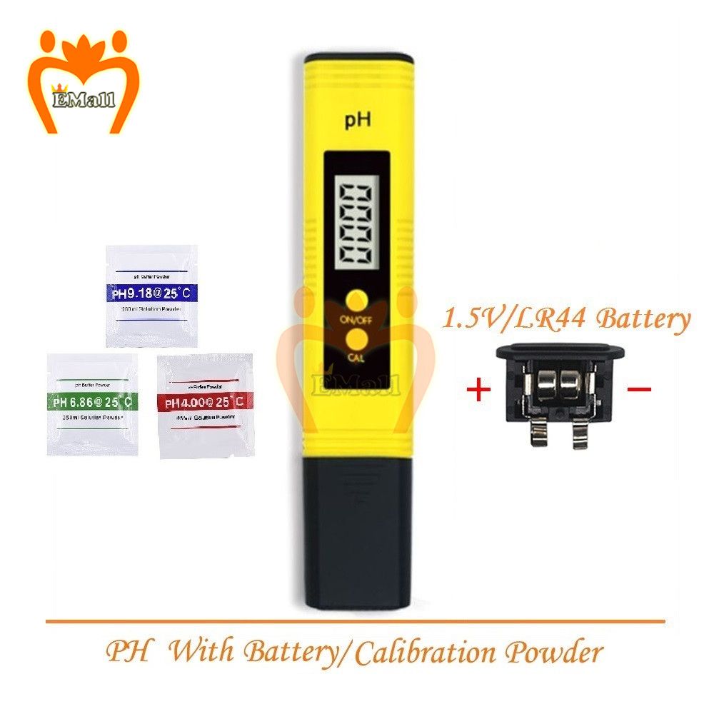 PH High Quality Tester 0.01PH Precision Testing Meter Water