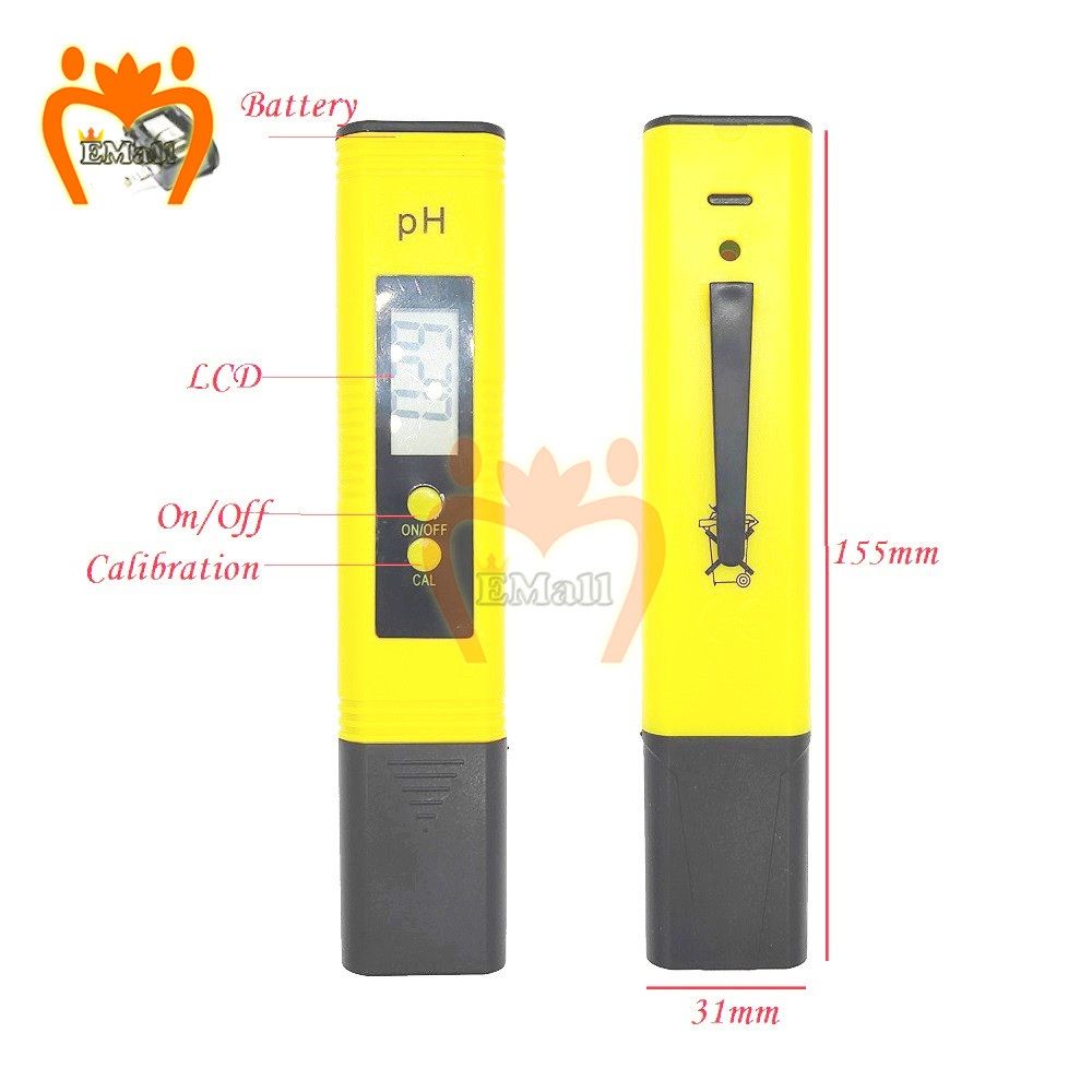 PH High Quality Tester 0.01PH Precision Testing Meter Water
