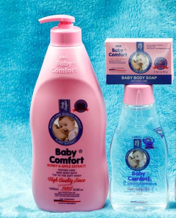 Baby Comfort Mother Care Body Wash,Oil And Soap