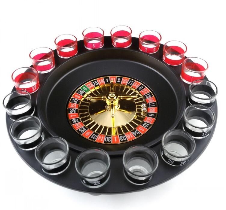 Drinking Lucky 16 Shot 1 With Game Set Games Party Roulette