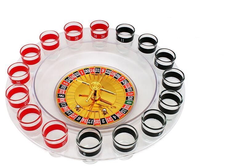 Drinking Lucky 16 Shot 1 With Game Set Games Party Roulette