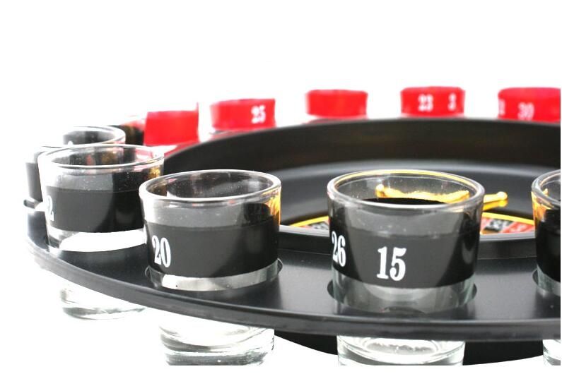 Drinking Lucky 16 Shot 1 With Game Set Games Party Roulette